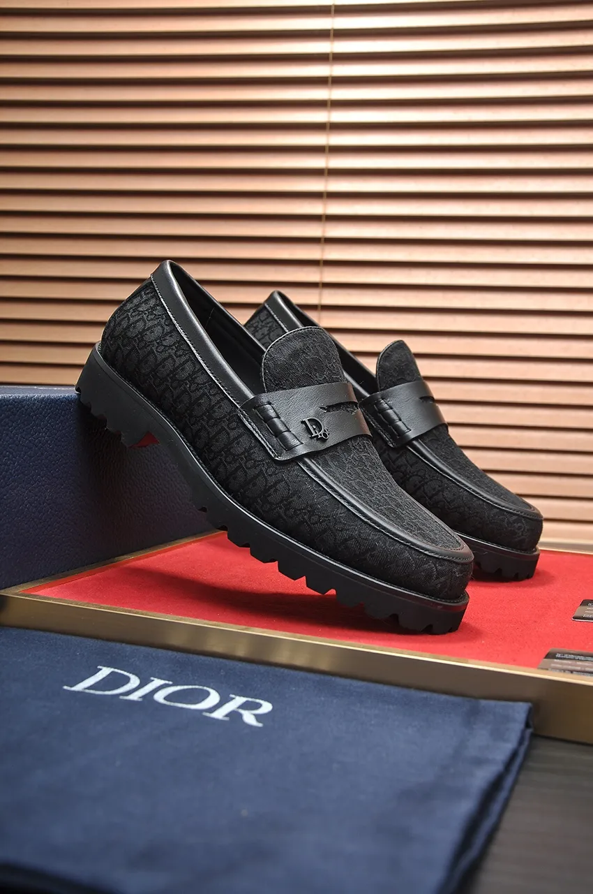 Men's shoes 💰600💶[Dior] (water-dyed cowhide lining) Dior original 1:1 high-quality factory, imported original materials, imported raw cowhide, water-dyed cowhide lining, original TPU outsole, code number: 38-44 (45 customized)